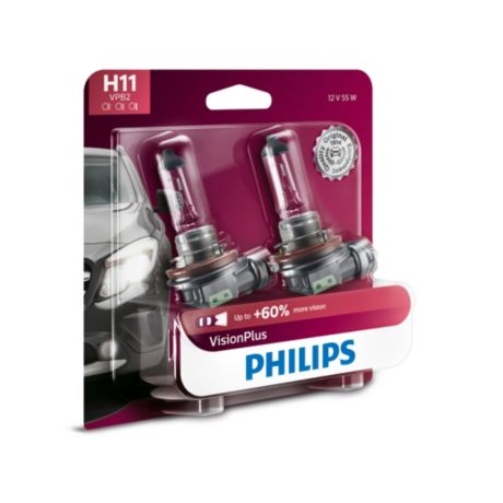 12362VPB2 VisionPlus upgrade headlight bulb