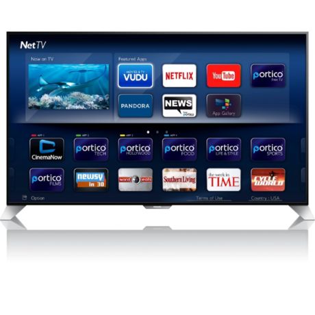 65PFL7900/F7  Téléviseur ultra HD intelligent série 7000 mince