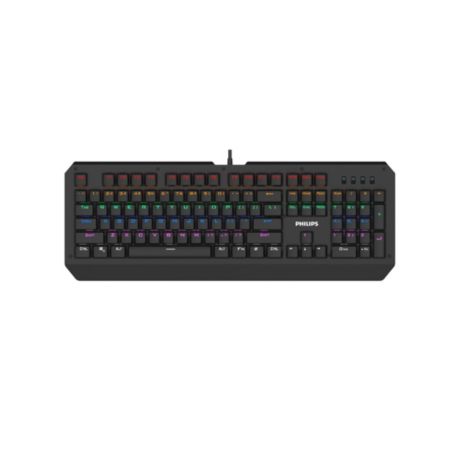 SPK8413/67 G400 Series แป้นพิมพ์กลไกแบบมีสายสำหรับการเล่นเกม
