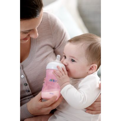 The most natural way to start bottle feeding
