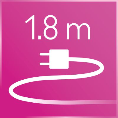 Cable de alimentación de 1,8 m