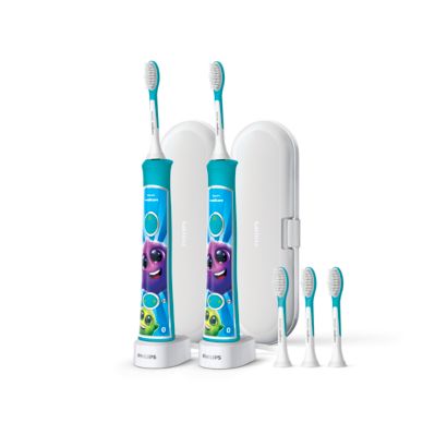 Interactive sonic power. More fun, better brushing