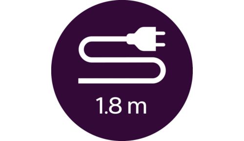 1,8 m langes Stromkabel
