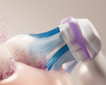 Close up graphic of Philips Sonicare Premium Gum Care brush head