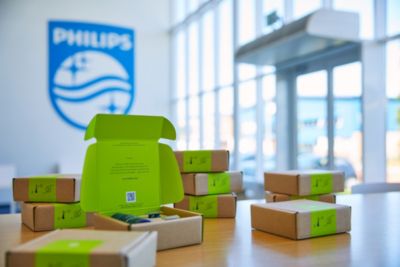 Duurzame EcoDesign-verpakkingen van Philips