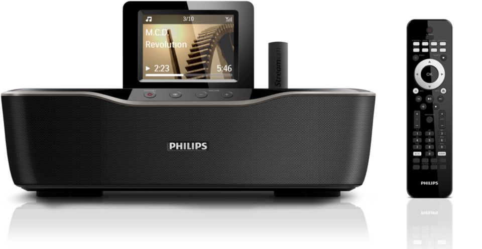 Musik von Ihrem PC/MAC und aus dem Internet - ohne Kabel.