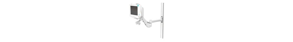 IntelliVue MP40/50: VHM™ with 14"/35.6 cm Extension Wall Mounting Kit
