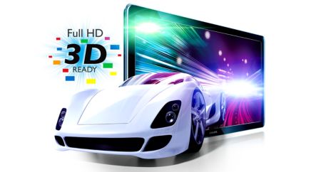 Gerçek 3D film deneyimi için Full HD 3D TV