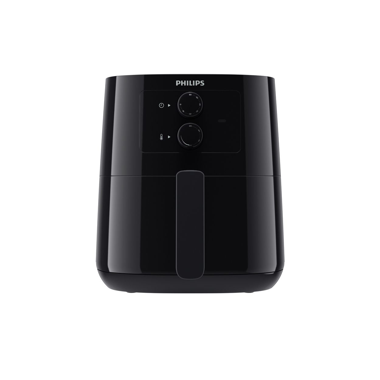 Philips* Air Fryer 800g Black - Crispy Delights in a Stylish