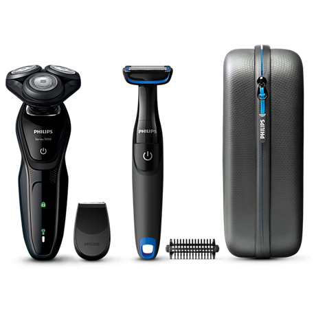 S5079/64 Shaver series 5000 Wet and dry electric shaver