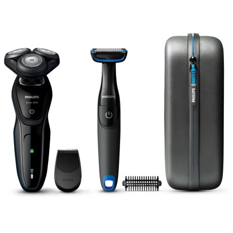 S5079/64 Shaver series 5000 Wet and dry electric shaver