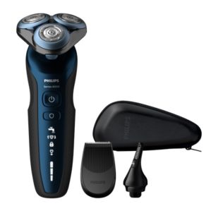 Shaver series 6000 Elektrisch scheerapparaat voor nat en droog scheren