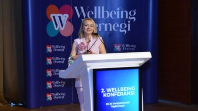 Sibel Yıldız, Wellbeing Konferansı'nda konuşuyor