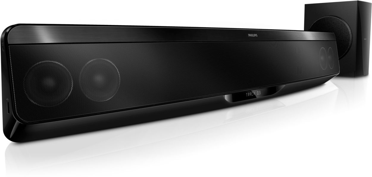 Home theater soundbar sales philips