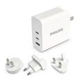 壁掛式充電器搭配 2 USB-C 與 USB-A 埠