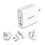 Wall charger with 2 charging ports, USB-C and USB-A