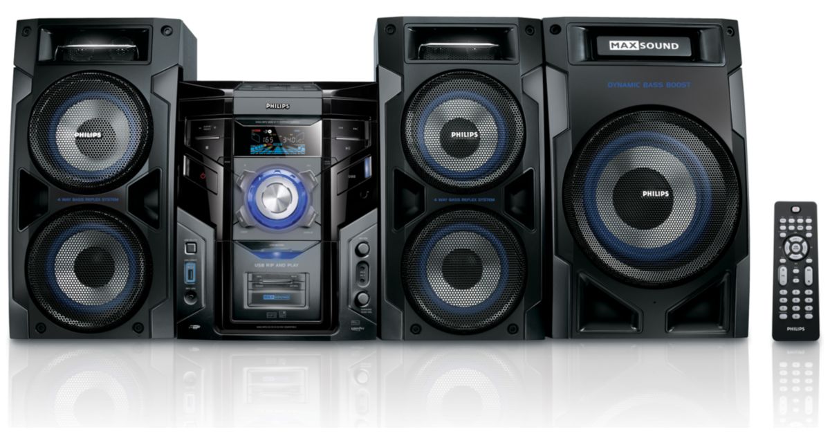 Mini System Hi-Fi c/MP3 FWM613X/78 | Philips