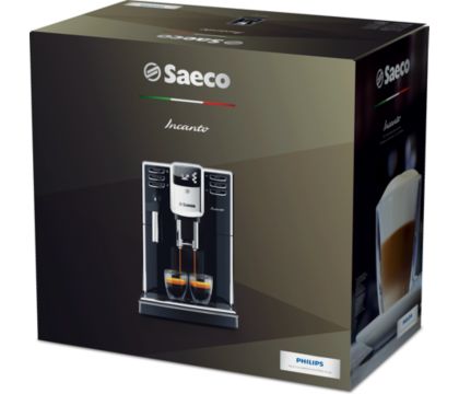 Saeco HD8911/01 - Cafetera Incanto espresso súper automática Negro piano 3  bebidas · Comprar ELECTRODOMÉSTICOS BARATOS en lacasadelelectrodomestico.com