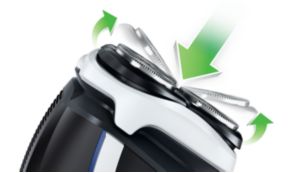 Le système Flex & Float épouse les courbes du visage et du cou