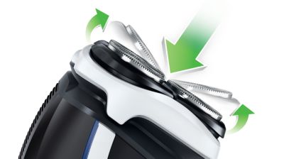 Flex & Float myötäilee kasvojen ja kaulan muotoja.