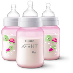 Anti-colic baby bottle