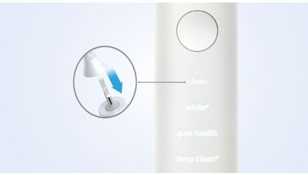 BrushSync valib automaatselt parima režiimi