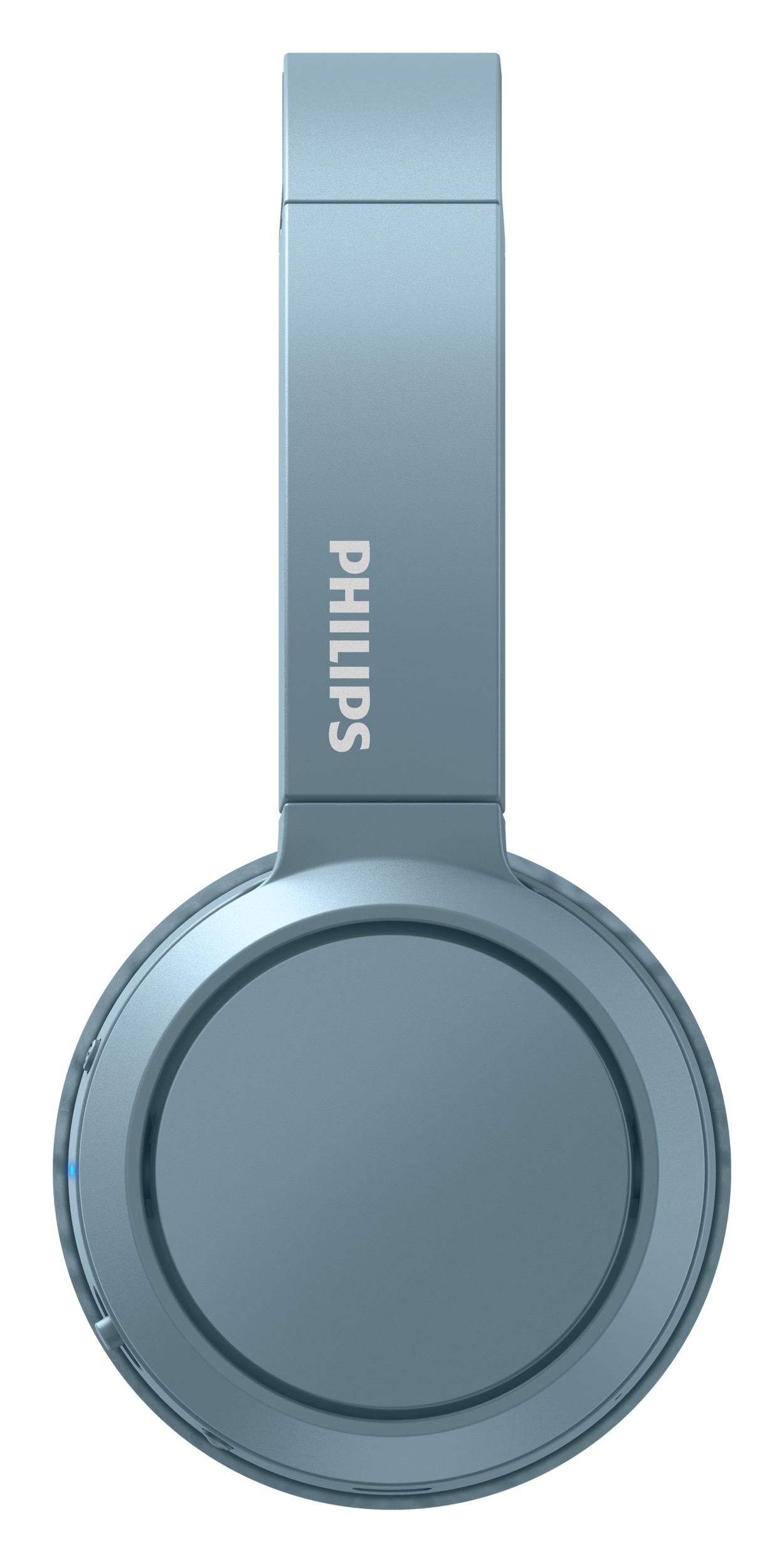 Casque Bluetooth Philips H5205WT/00 – Basses Puissantes, 29h Autonomie, Bouton Bass Boost, Gris Clair