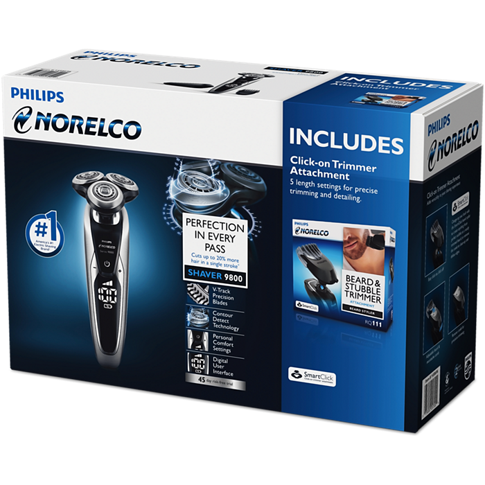 Shaver 9800 Wet & dry electric shaver, Series 9000 S9731/90 Shaver 9800 Wet & dry electric shaver, Series 9000 S9731/90