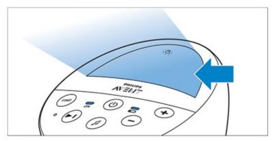 Philips Avent DECT baby monitor nightlight button