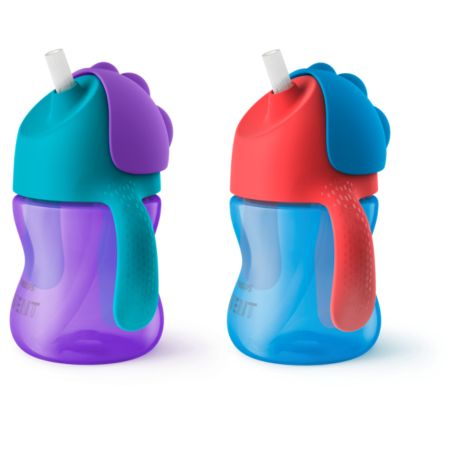 Tazze con cannuccia SCF796/00, la scelta ideale per ogni momento