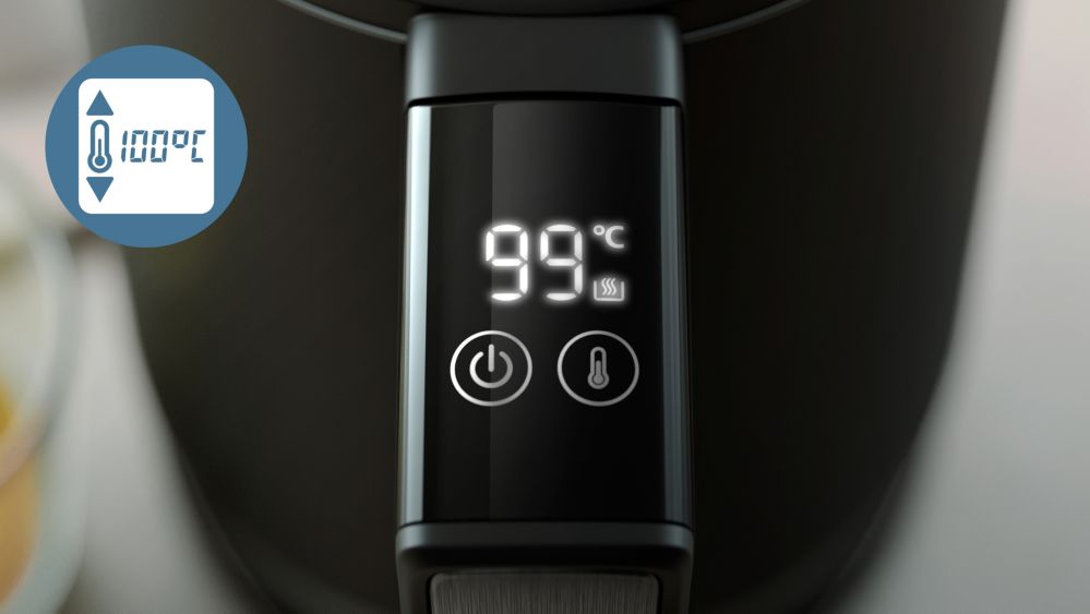 Precision temperature display