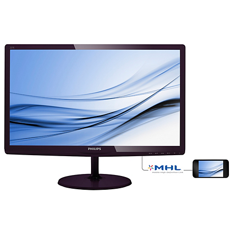227E6EDSD/00  Monitor LCD com tecnologia SoftBlue