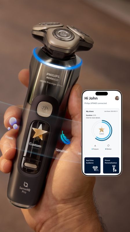Personalized shaving at your fingertips