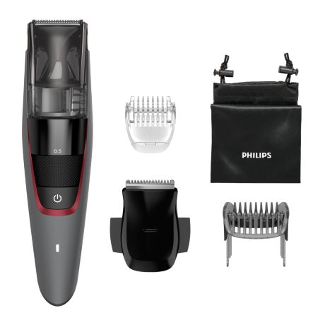 BT7510/15 Beardtrimmer series 7000 Trymer z systemem zasysania ściętego zarostu