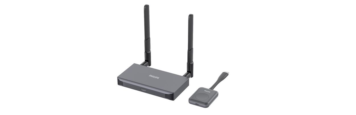 凭借此无线 HDMI 接收器适配器