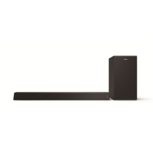 Soundbar 2.1 mit kabellosem Subwoofer