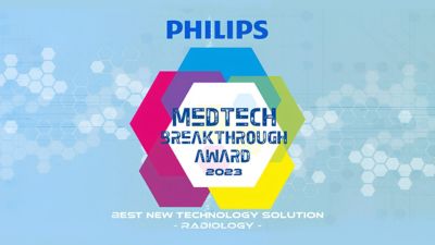Philips wins MedTech Breakthrough Award 2023 for radiology