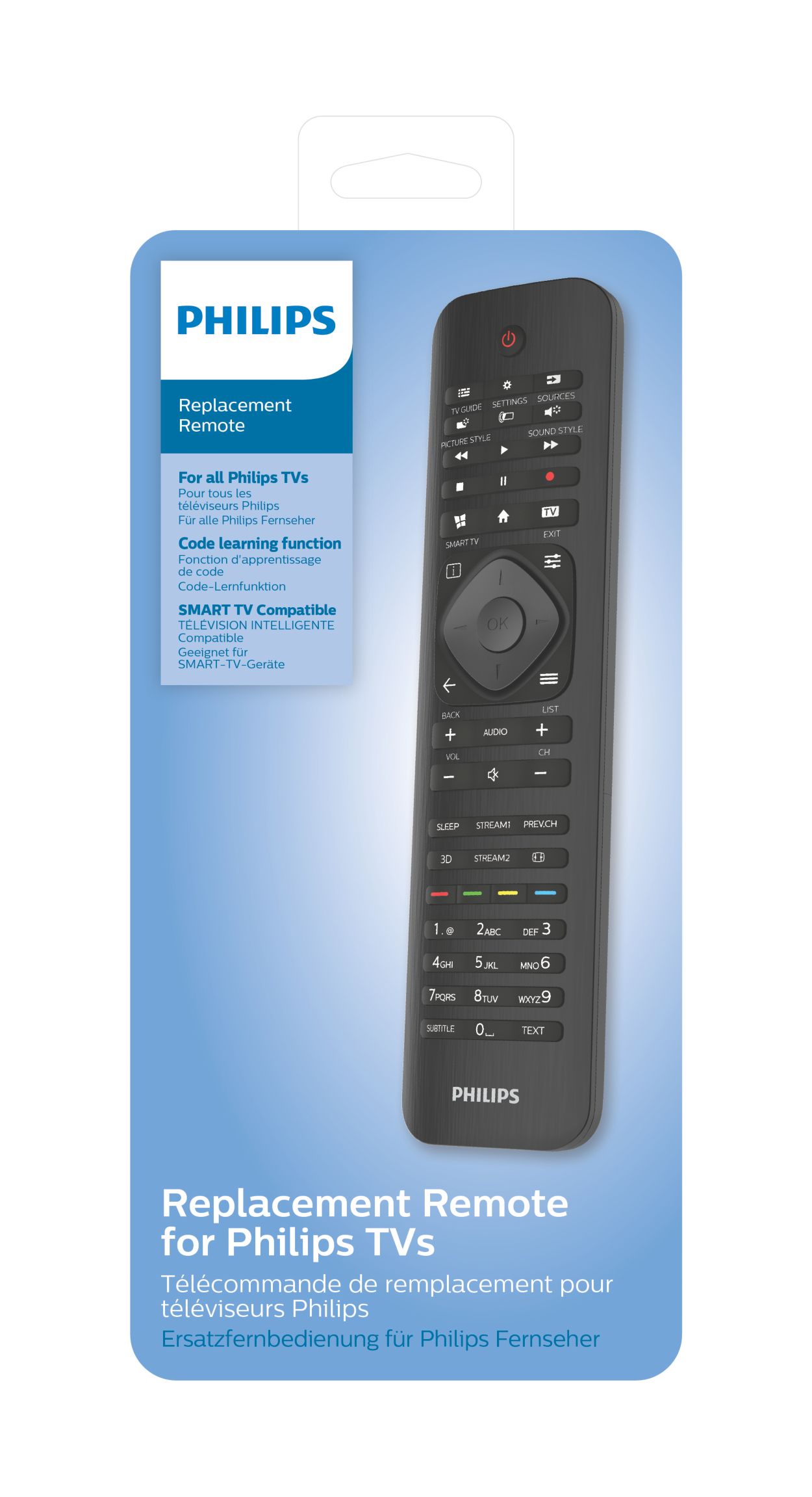 Mando A Distancia De Reputo Para Philips Ambilight, 4K, Ultra HDR