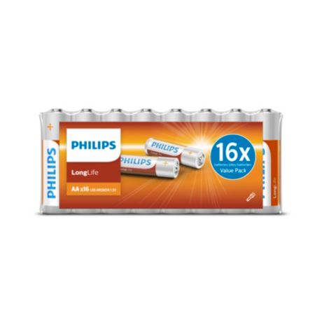 R6L16F/10 LongLife Batterij