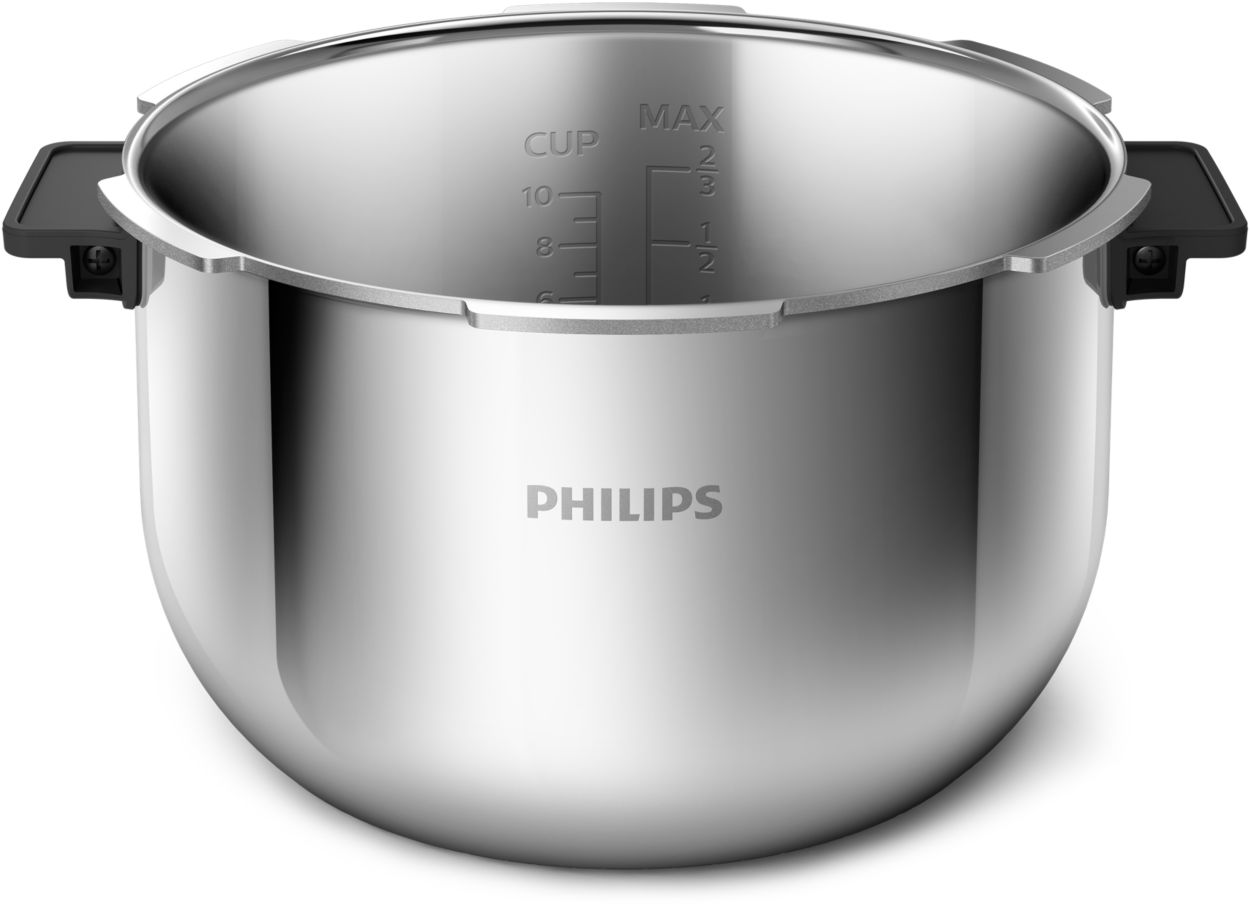 Philips multi cooker discount stainless steel pot