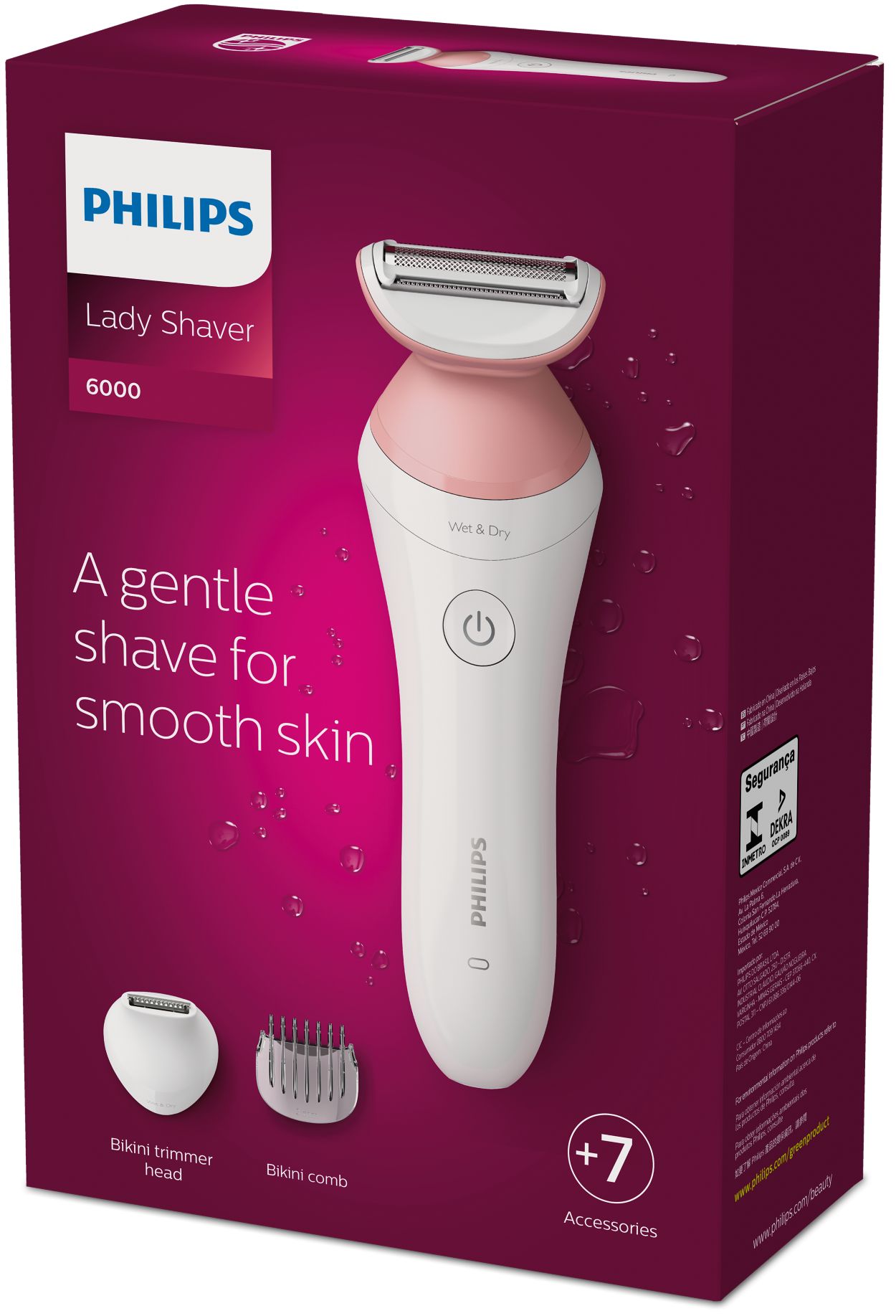 Philips Lady Shaver 6000 How To Use Online Here gbupresnenskij.ru