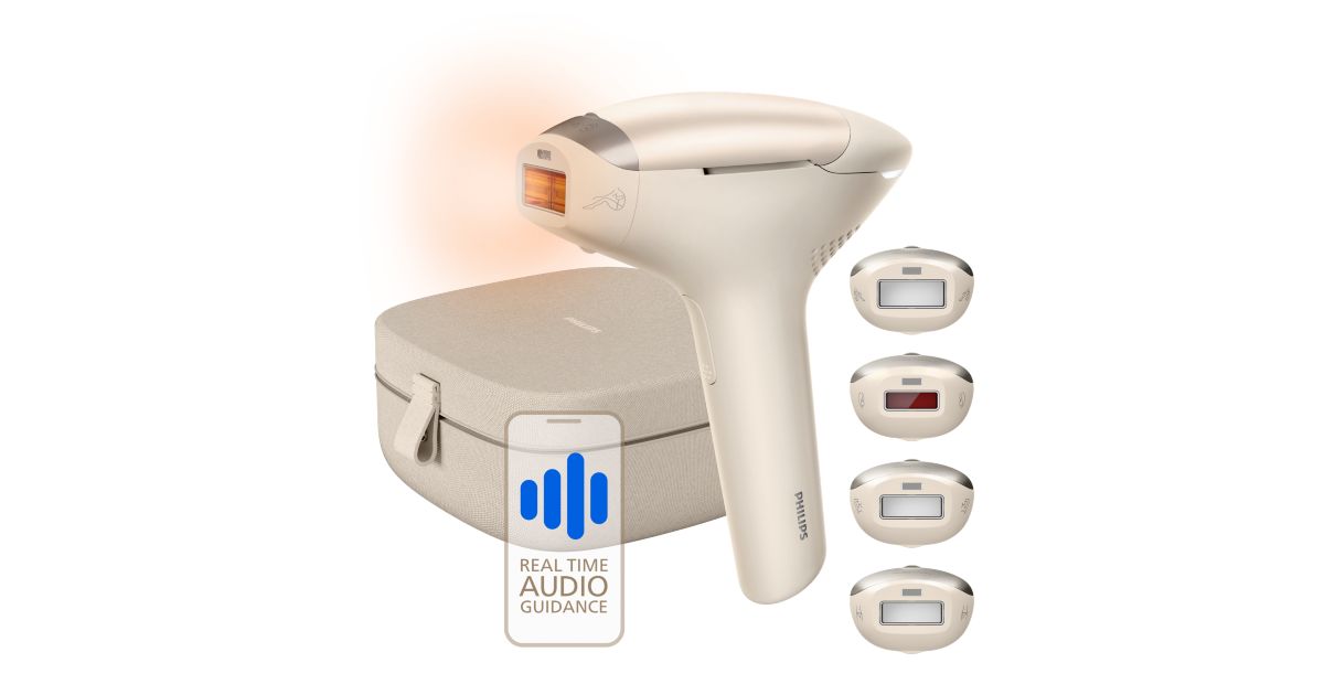 BRC342 - Lumea IPL 9900 Pro Zariad. IPL na odstr. chĺpkov s technológiou SenseIQ Pro BRC342/00 - hlavný produktový obrázok Philips