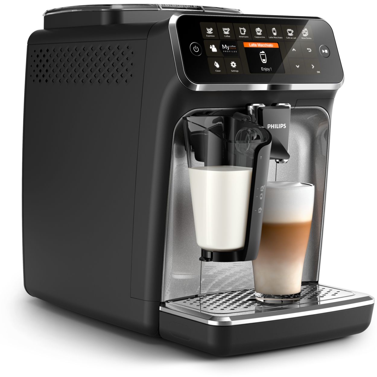Like coffee capsule machines, but with coffee beans - Philips LatteGo Series  2200 Review