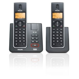 Cordless phone answer machine