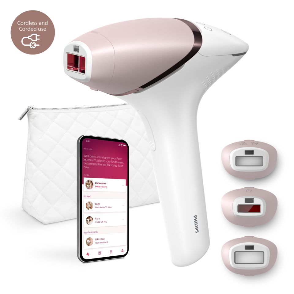 ▷ Philips Lumea Prestige Lumea IPL 9000 Series BRI958/00 Dispositivo de  depilación IPL con SenseIQ