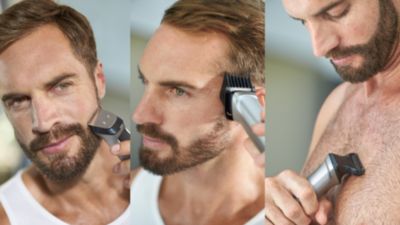 Trim and style your face, hair and body with 13 tools