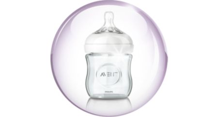 Fits 4oz/120ml Philips Avent Natural glass bottles