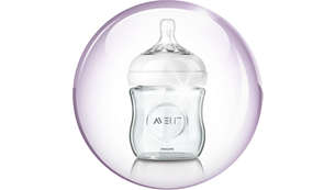 Fits 4oz/120ml Philips Avent Natural glass bottles