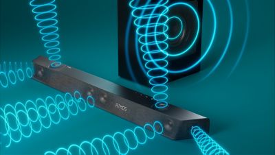 3.1.2 channels. 720 W max power output. Rich, powerful sound