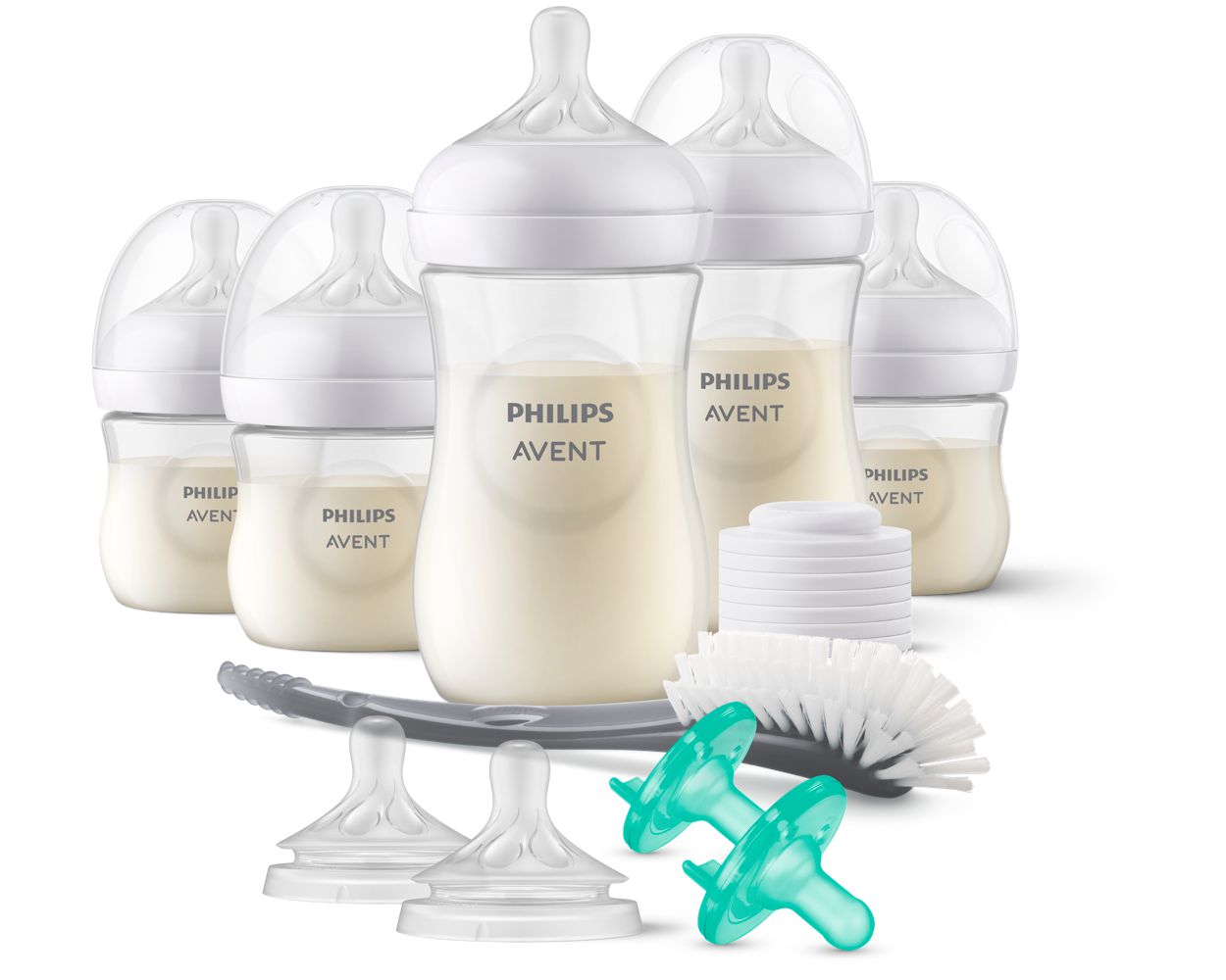 Avent Brush, Bottle & Nipple